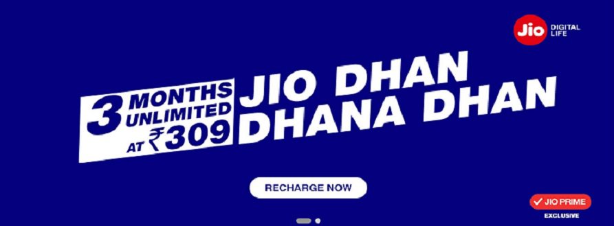 Reliance Jio new tariff plans announced,