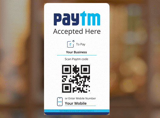 paytm accepted here