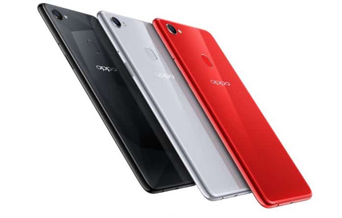 OPPO F7 colors
