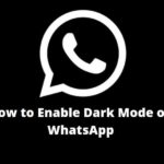 Enable Dark Mode on WhatsApp